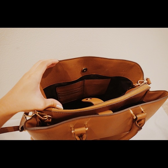 Forever 21 Burnt Orange Leather Bag - Picture 5 of 8